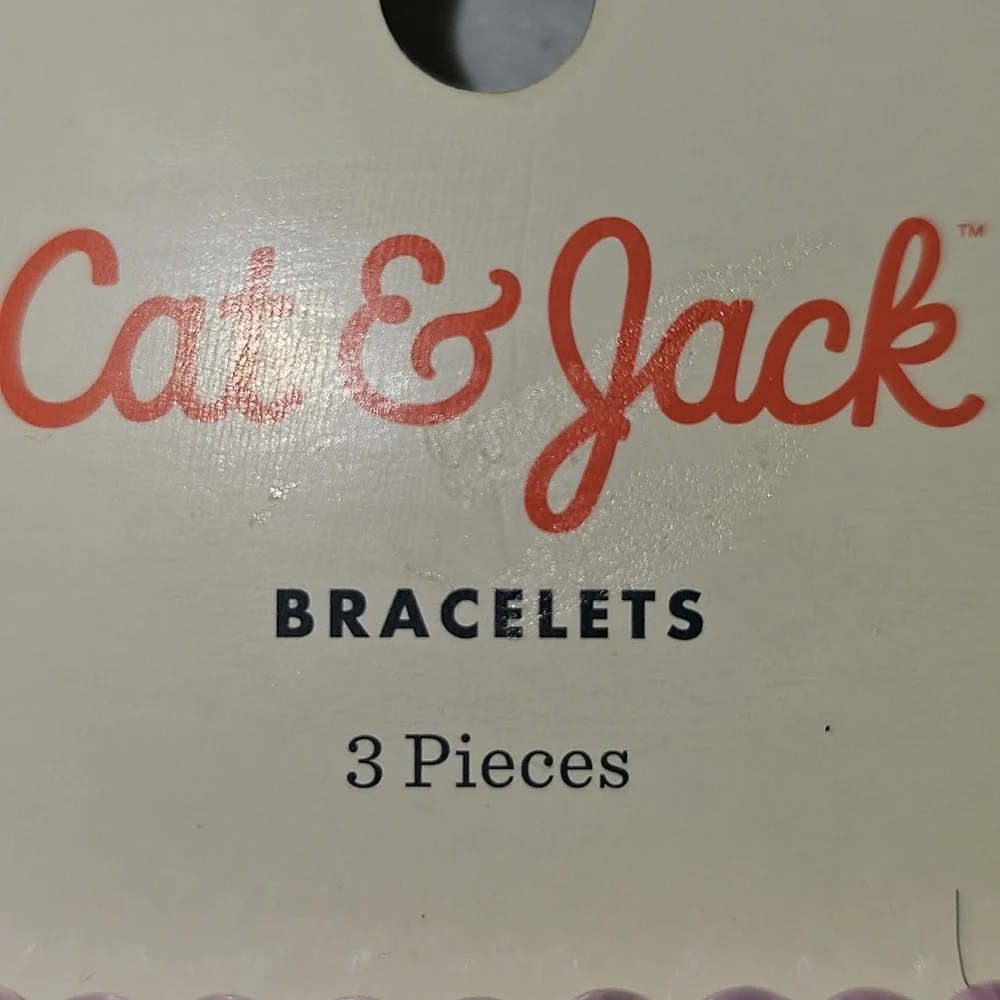 Cat & Jack 3 Piece Girl's Bracelet Set New